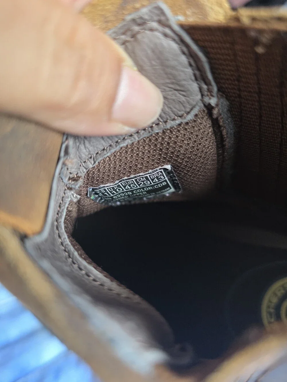 Men's Brown Chelsea Work Boots